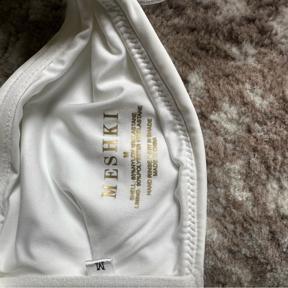 NWOT- Meshki Sheryl Bow Bikini Set - Picture 11 of 11